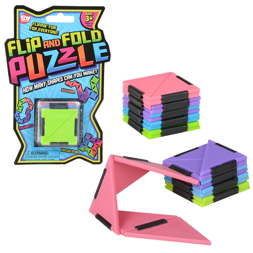 Flip And Fold Puzzle Game 7"