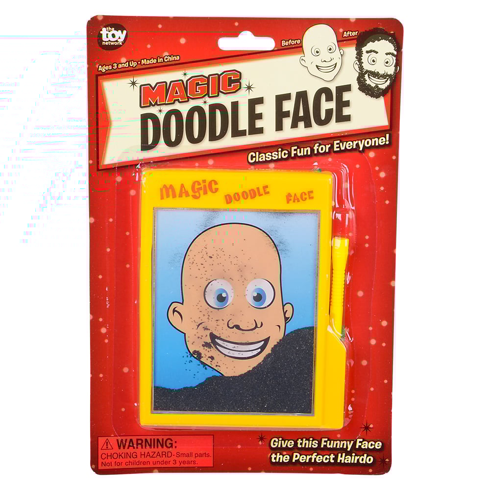 Doodle Face x6" 5"