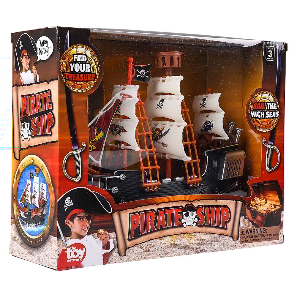 Pirate Boat 10"