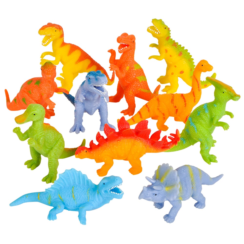 Squeeze Stretch Dinosaurs 4"