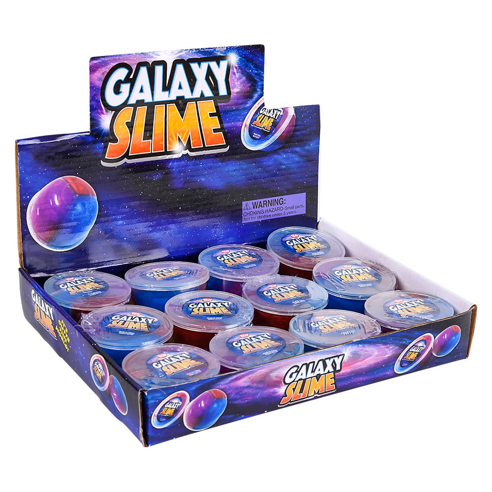Galaxy Slime Tubs 2.25" – Case of 12