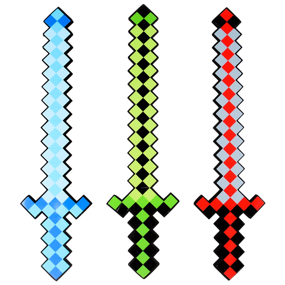 Pixel Foam Sword 18" – Case of 1
