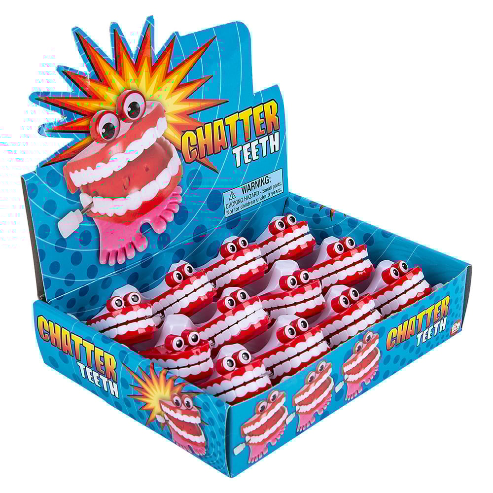 Chatter Teeth With Eyes 1.75"