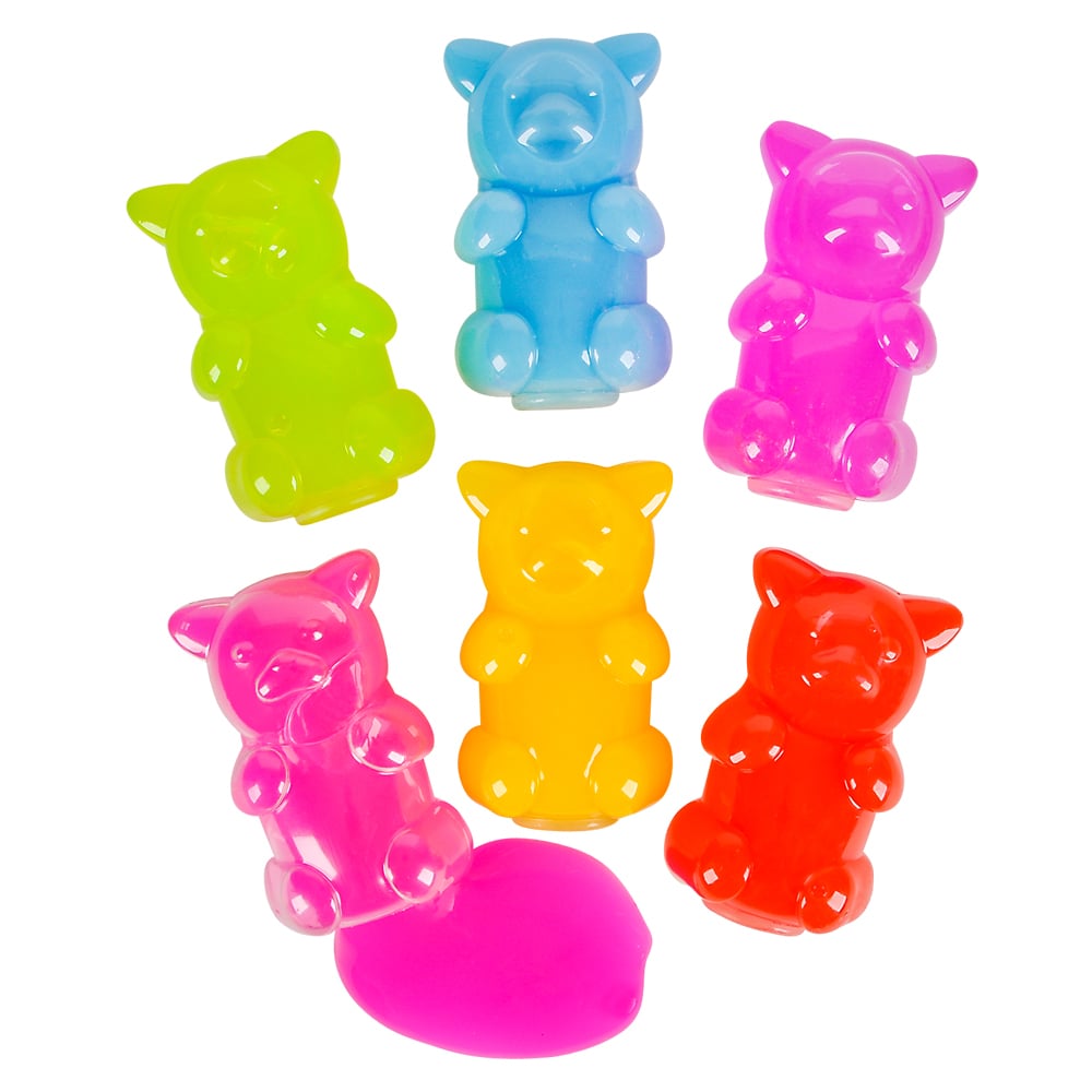 Yummy Bear Slime 3.25" – Case of 12