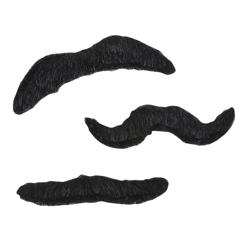3 PC Mustache Set 3.5"