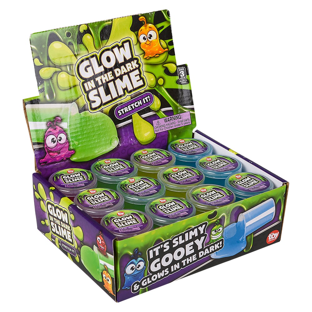 Glow In Dark Slime – Case of 12
