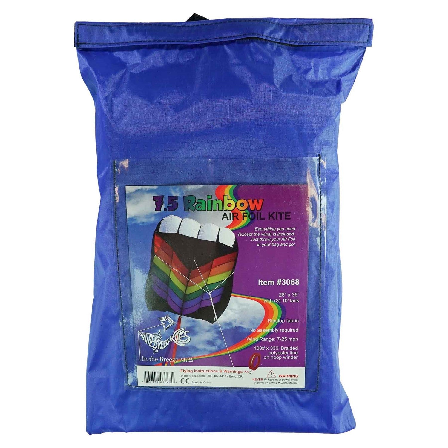 Rainbow Air Foil Kite