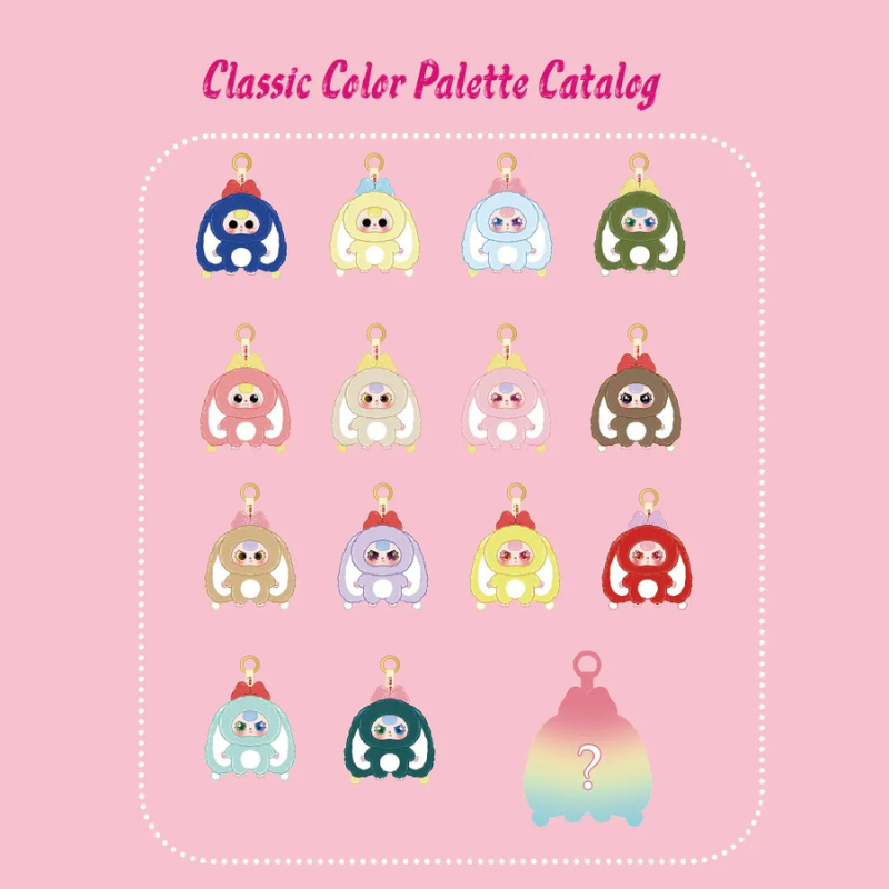 BABY THREE Rabbit Macaron V2 Series Plush Blind Box