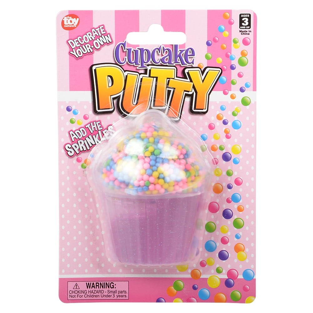Sprinkle Cupcake Putty 3.25"