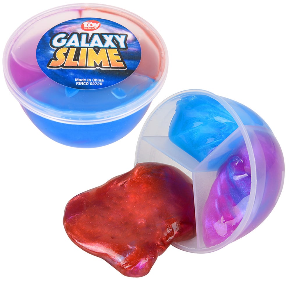 Galaxy Slime Tubs 2.25" – Case of 12
