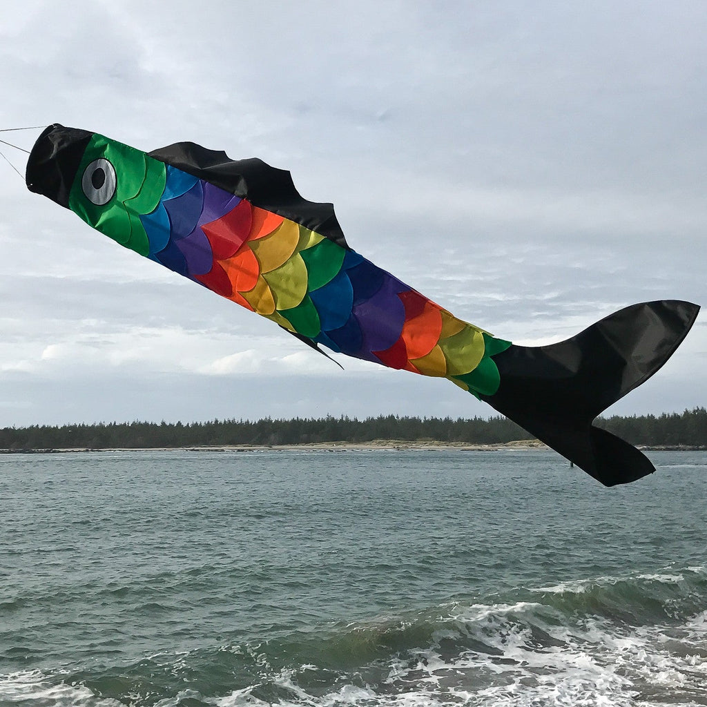 Surf City Kites Rainbow Scales 60" Fishsock