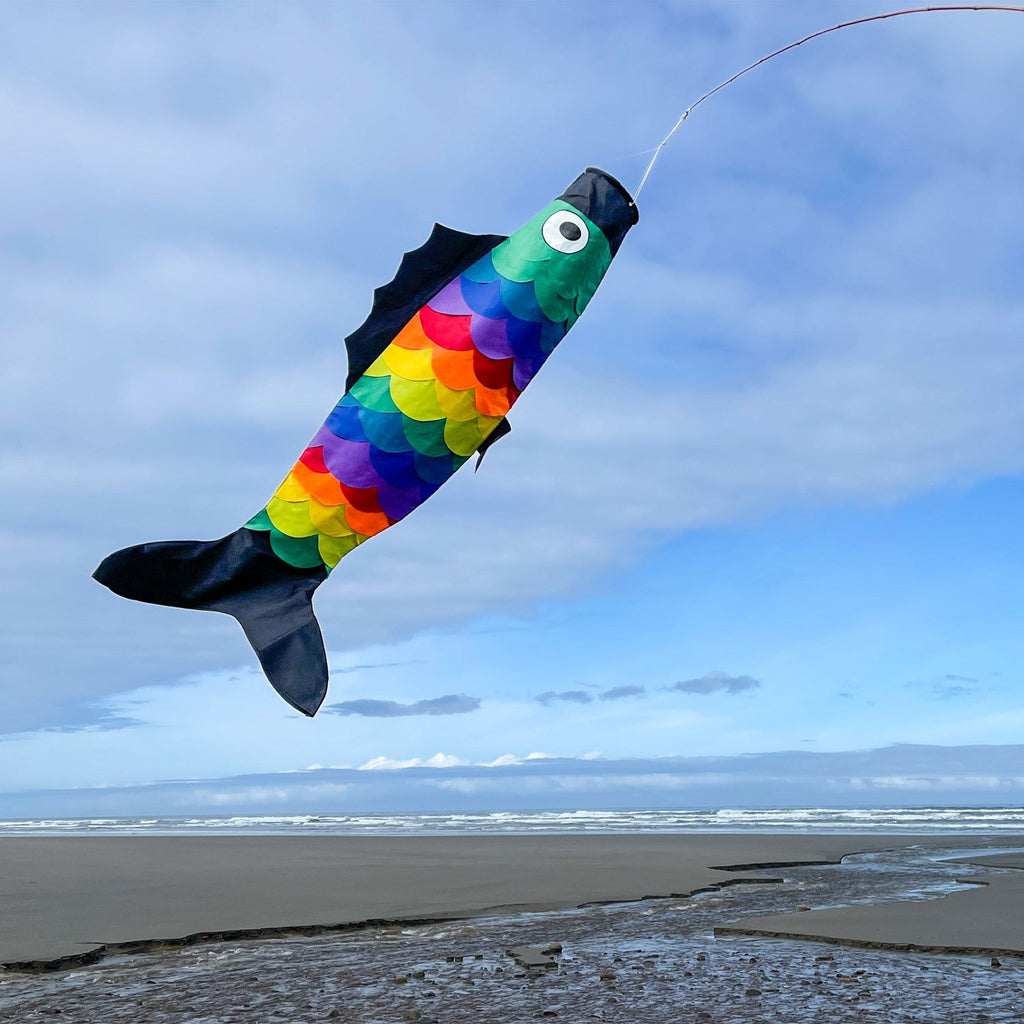 Surf City Kites Rainbow Scales 60" Fishsock
