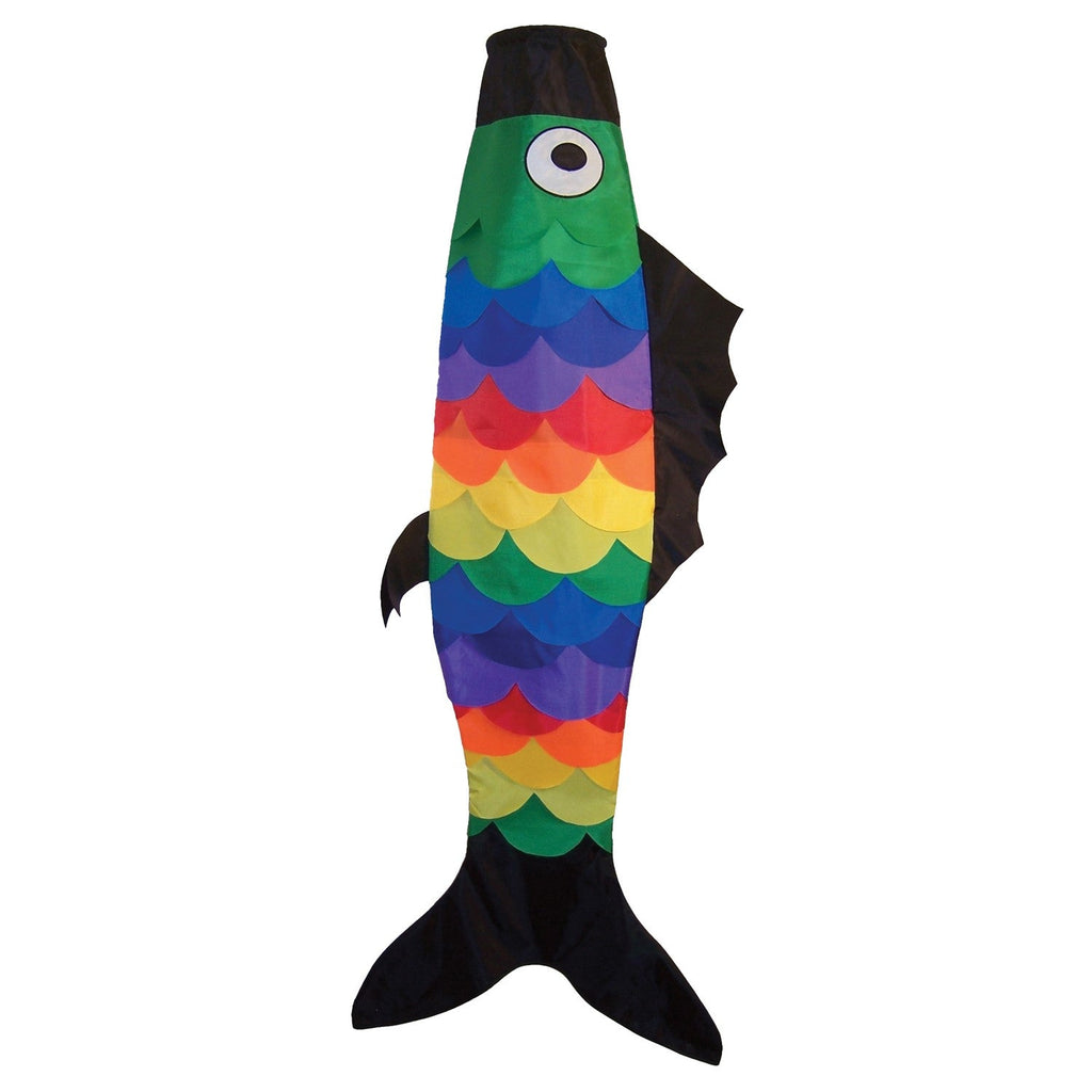 Surf City Kites Rainbow Scales 60" Fishsock