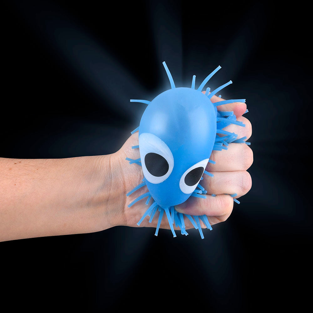 Light-Up Puffer Ball With Eyes 12ct 4"