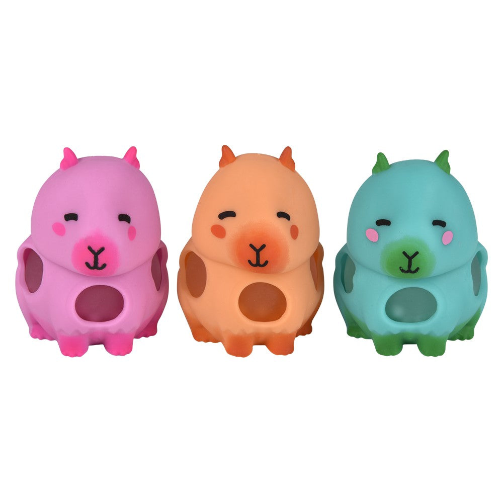 Squeezy Bead Capybara Ball 3.5"
