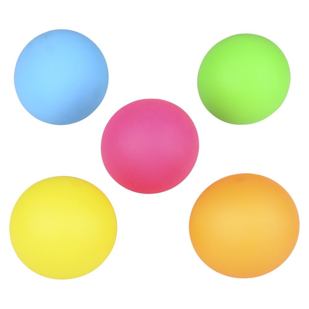 Squish And Stretch Mini Yummy Ball 12pcs/Dispb 1.75"