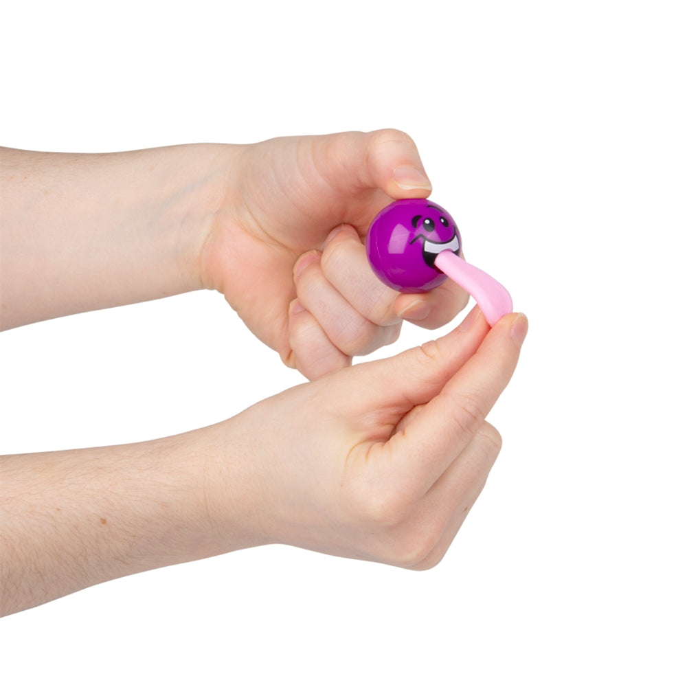 Stretch Tongue Silly Face Ball (50pc/Un) 1.25"