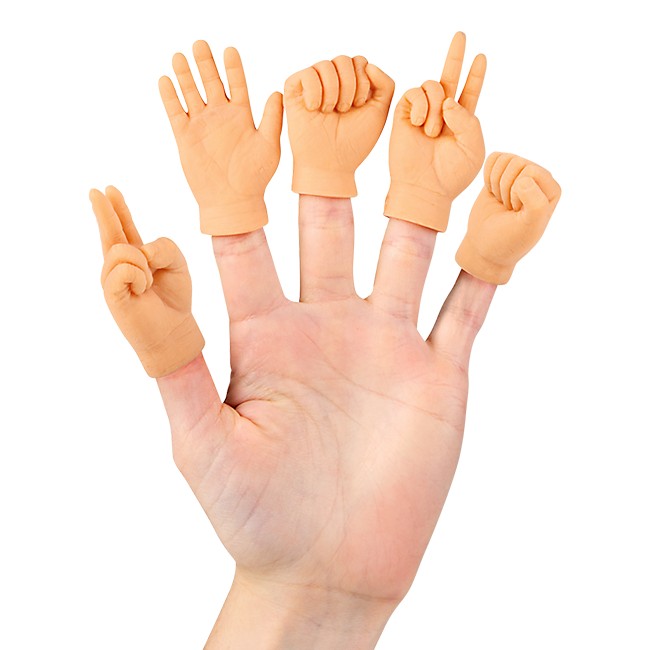 Hand Finger Puppet (72pcs/Display) 2.5"