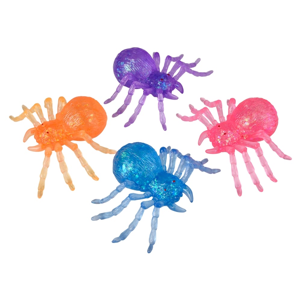 Squeezy Sugar Spider 12ct 4.75"
