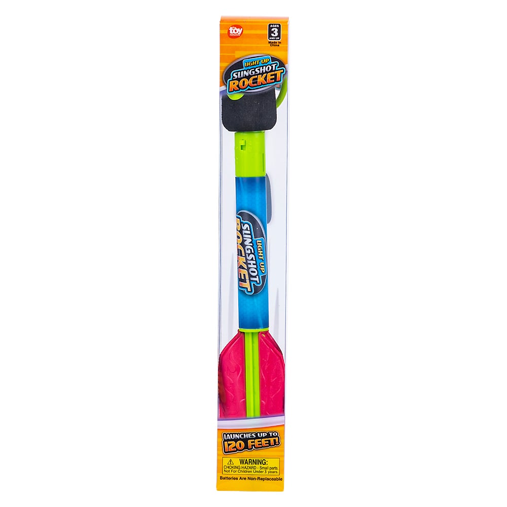 Light-Up Slingshot Rocket 9.5" – Case of 576