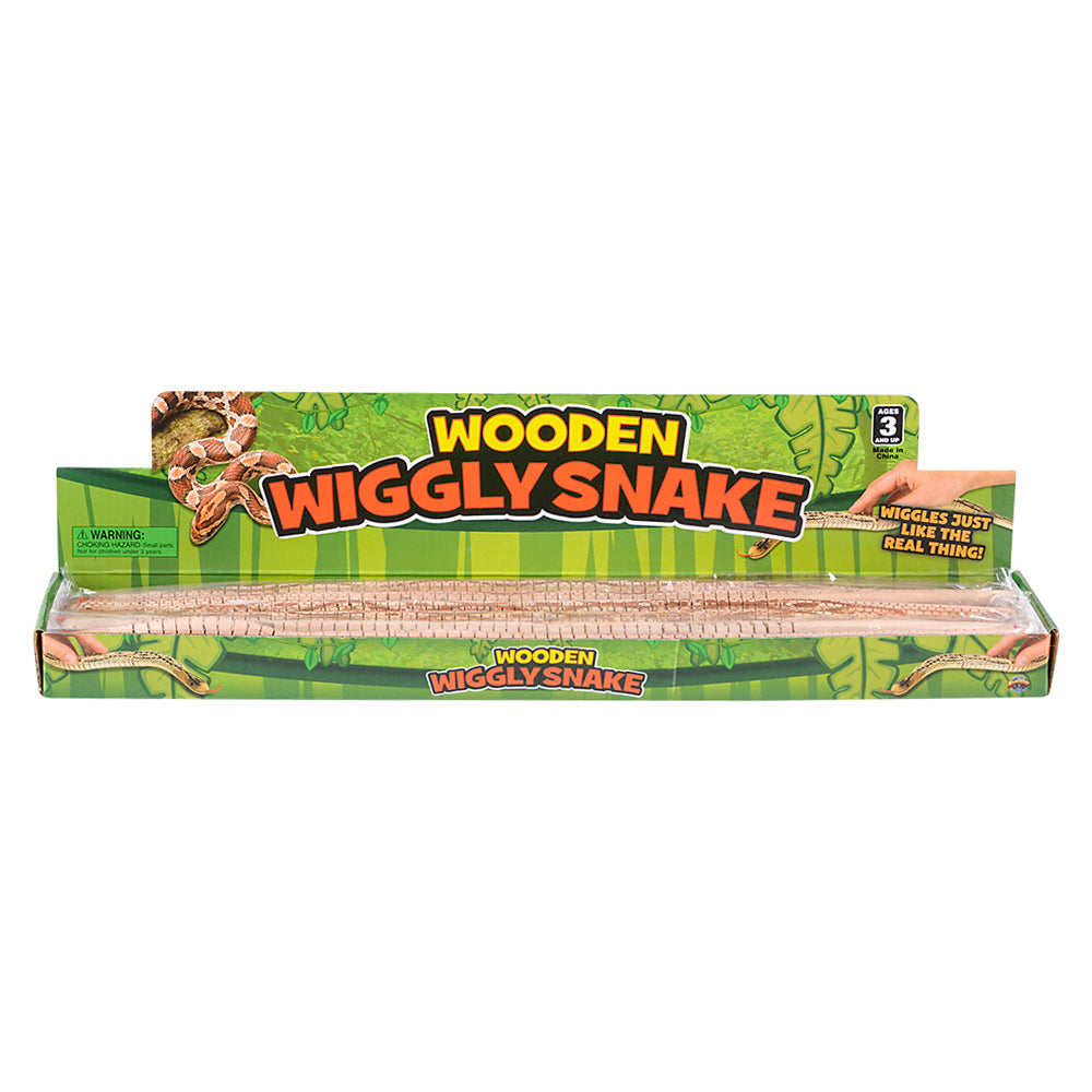 Wooden Wiggly Snake 20"