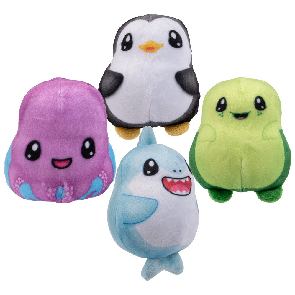 Sugar Squeeze Plush Sealife Assortment 12ct 2.75"