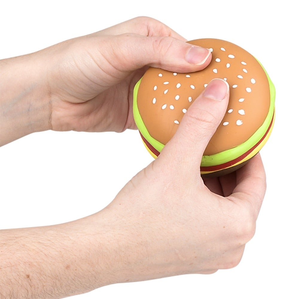 Squish And Stretch Hamburger 3.25" – Case of 12