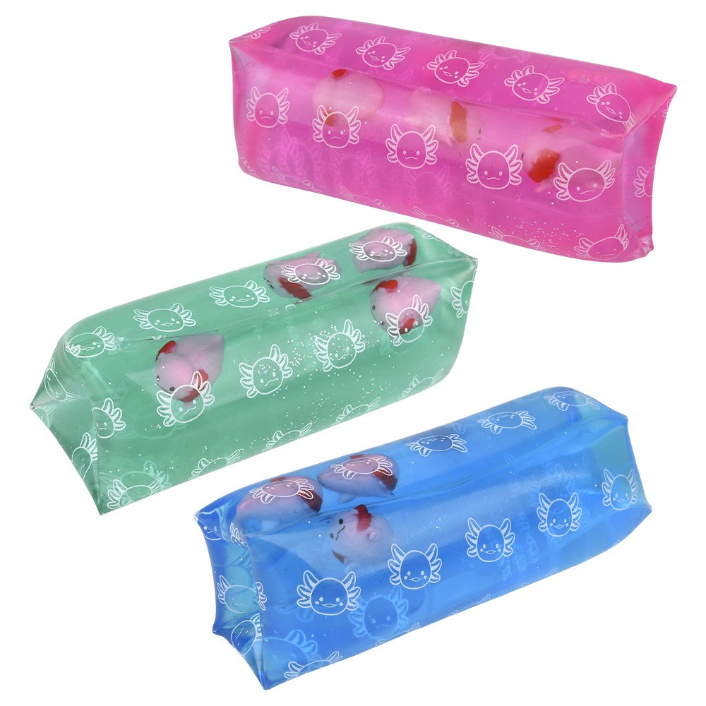 Jumbo Axolotl Water Wiggler  6/Display 5"