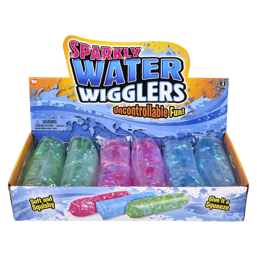 Jumbo Sparkle Water Wiggler 8"