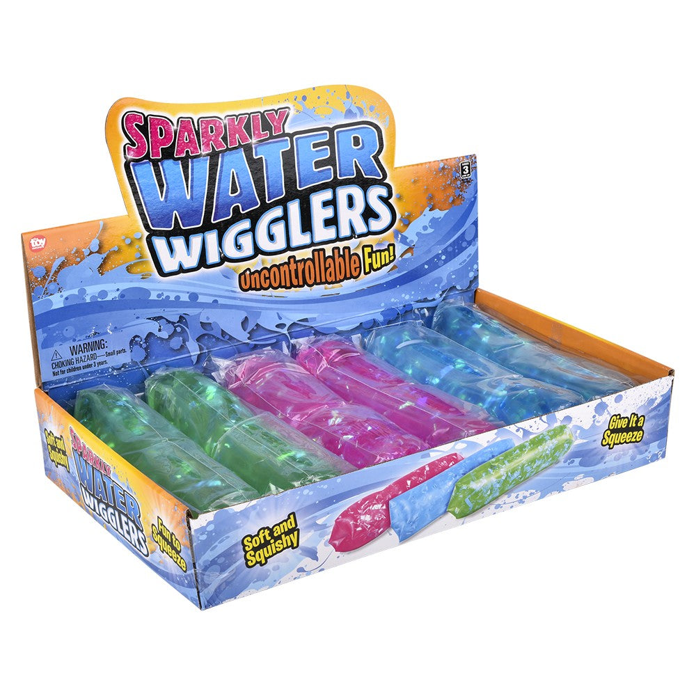 Jumbo Sparkle Water Wiggler 8"