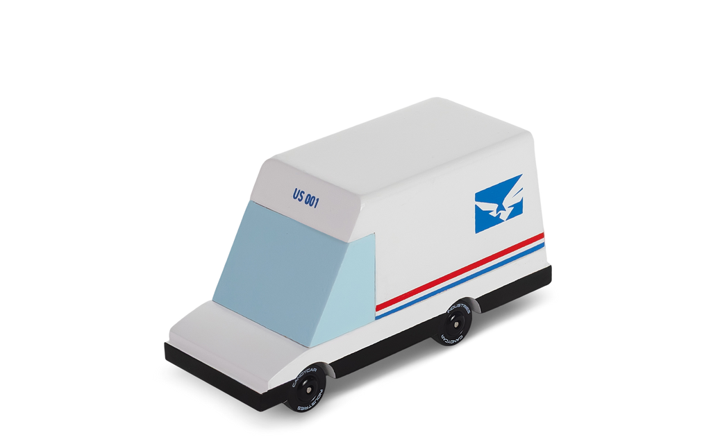 Futuristic Mail Van