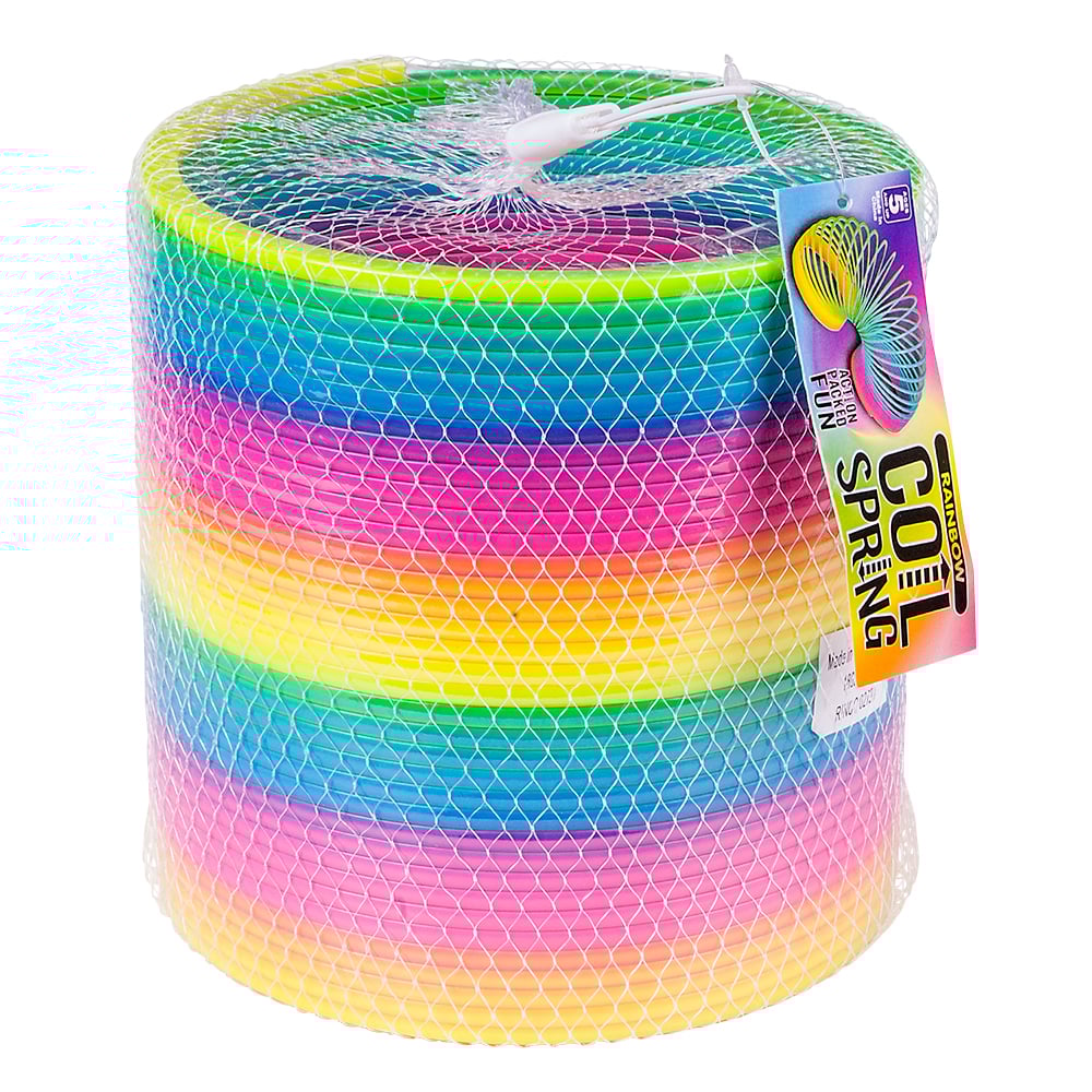 (150mm) Jumbo Rainbow Coil Spring 6"