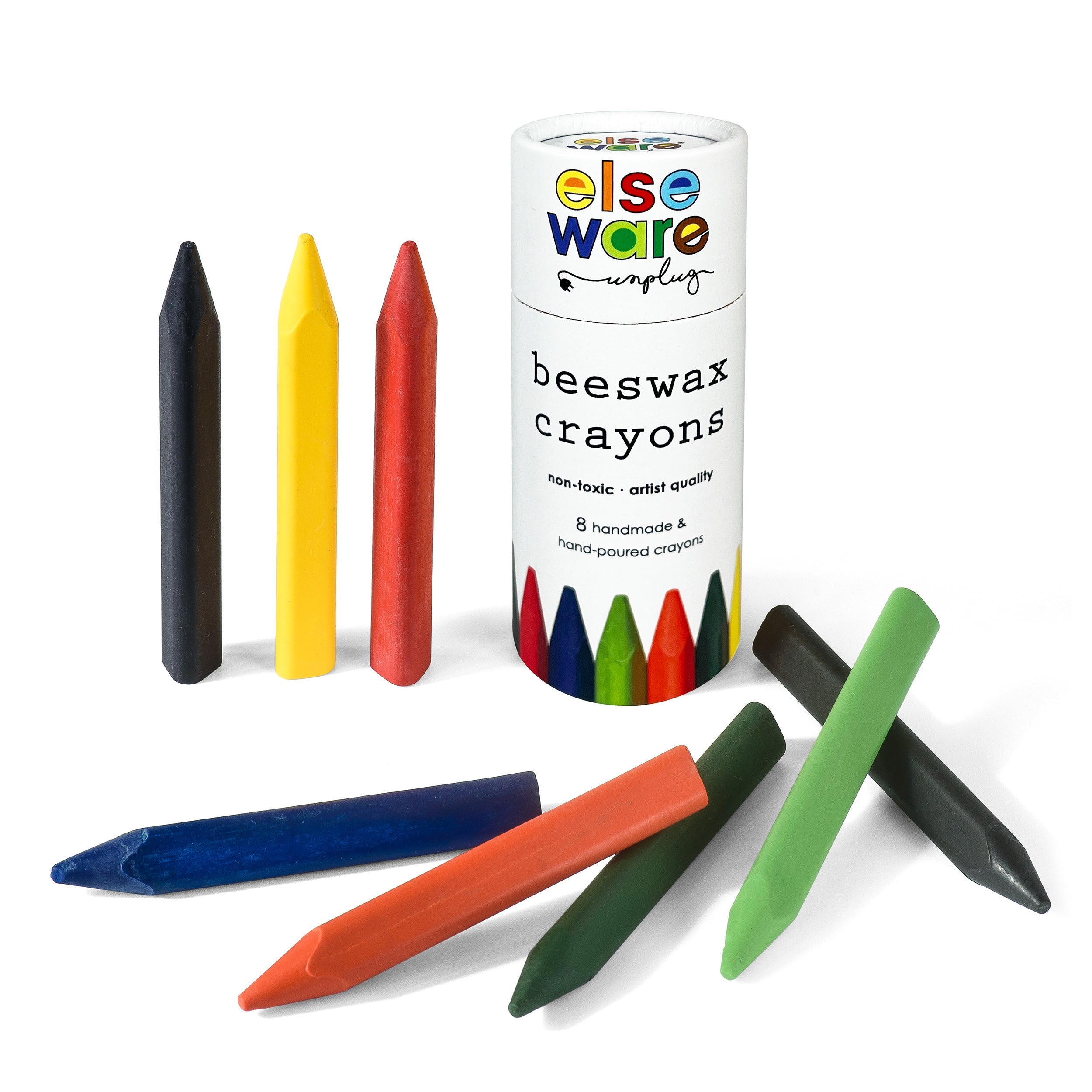 Triangle Non-Toxic Beeswax Crayons