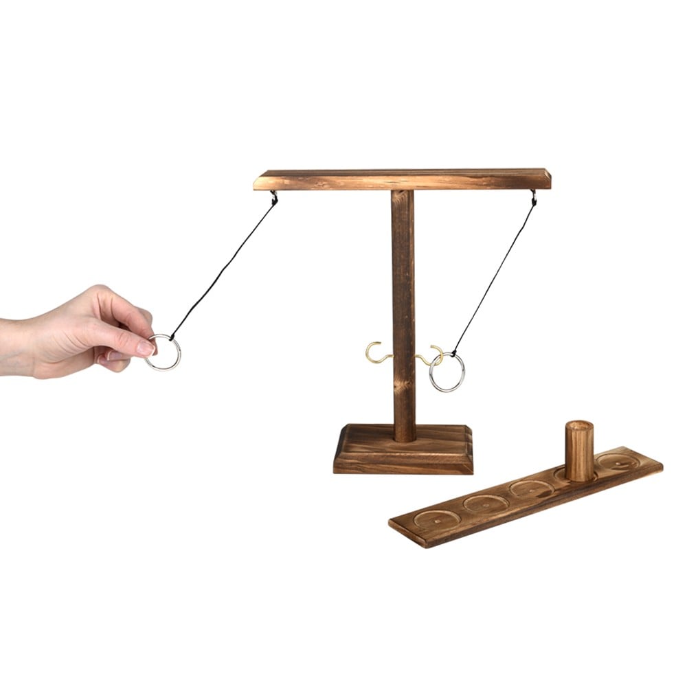 Tiki Toss Wooden Tabletop Game 10"