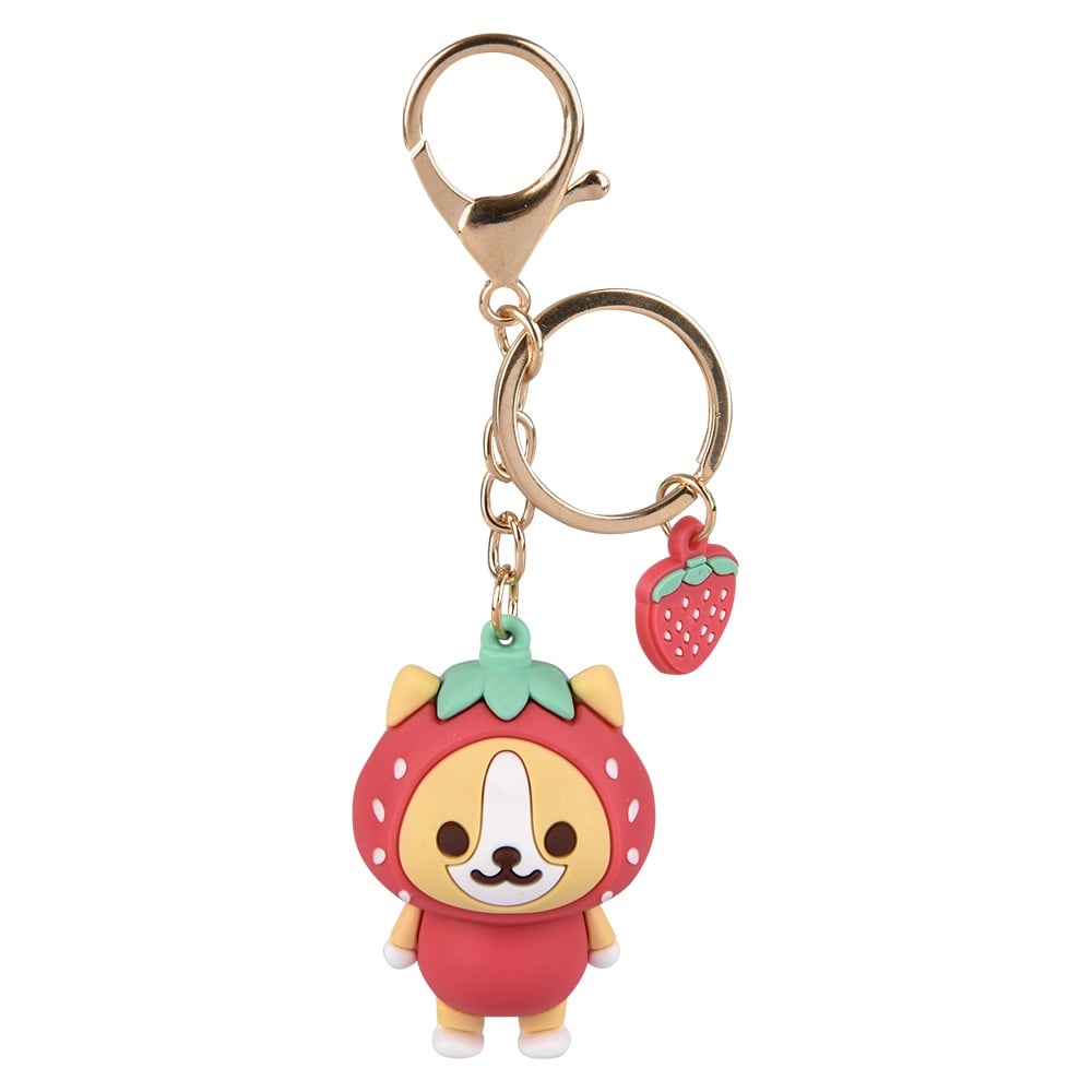 Kawaii Fruit Animal Clip Ons 2" – Case of 24