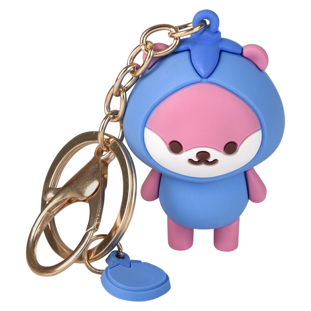 Kawaii Fruit Animal Clip Ons 2" – Case of 24
