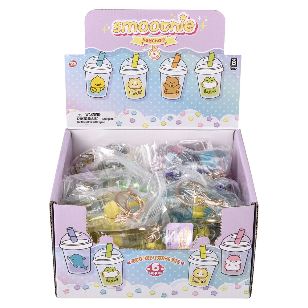 Kawaii Animal Smoothie Liquid Clip On 3"
