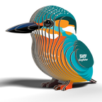 Kingfisher 3D Cardboard Model Kit Eugy