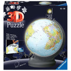 Light-Up Globe with Stand 548 Piece 3D Jigsaw Puzzle Ravensburger
