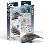 Manatee 3D Cardboard Model Kit Eugy