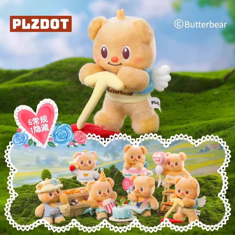 PLZOT ButterBear Holiday Series Plush Blind Box