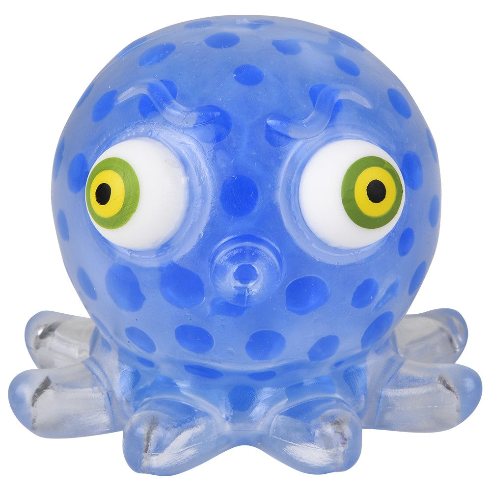 Pop Eye Squeeze Beads Octopus 3.5"