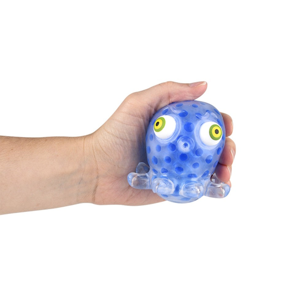 Pop Eye Squeeze Beads Octopus 3.5"