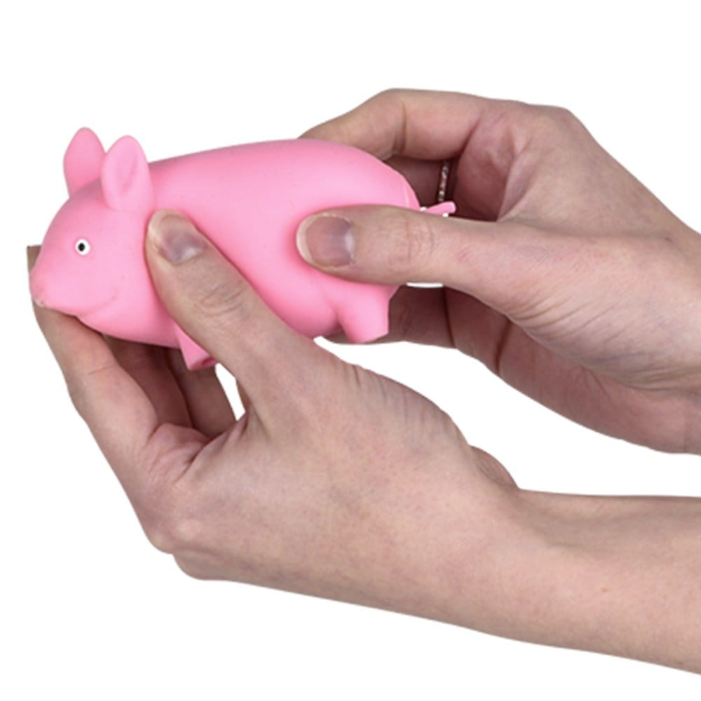 Stretchy, Squish Pig 4"
