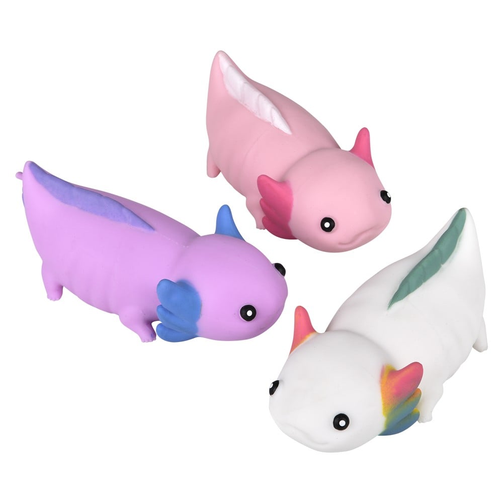 Stretchy Sand Axolotl 12/Display 5" – Case of 12