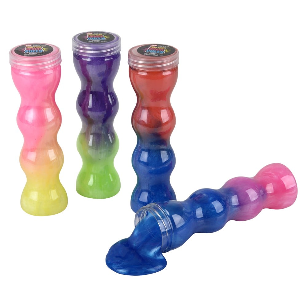 Spiral Bottle Two Tone Putty 6.25"