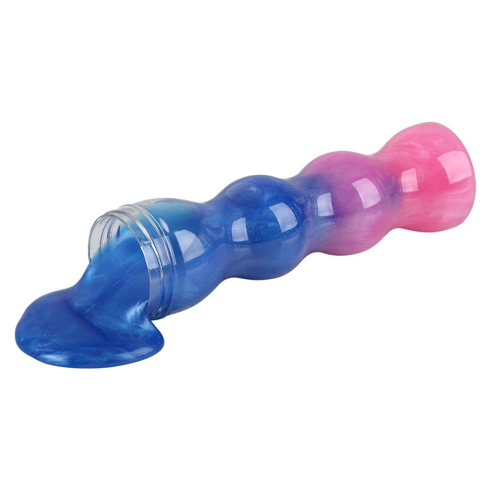Spiral Bottle Two Tone Putty 6.25"