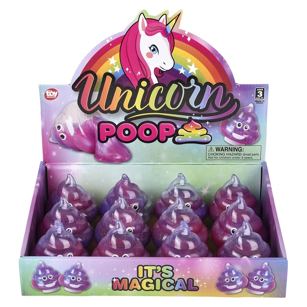 Unicorn Poop Slime 3"