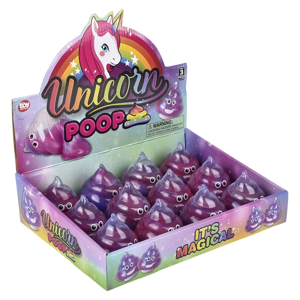Unicorn Poop Slime 3"