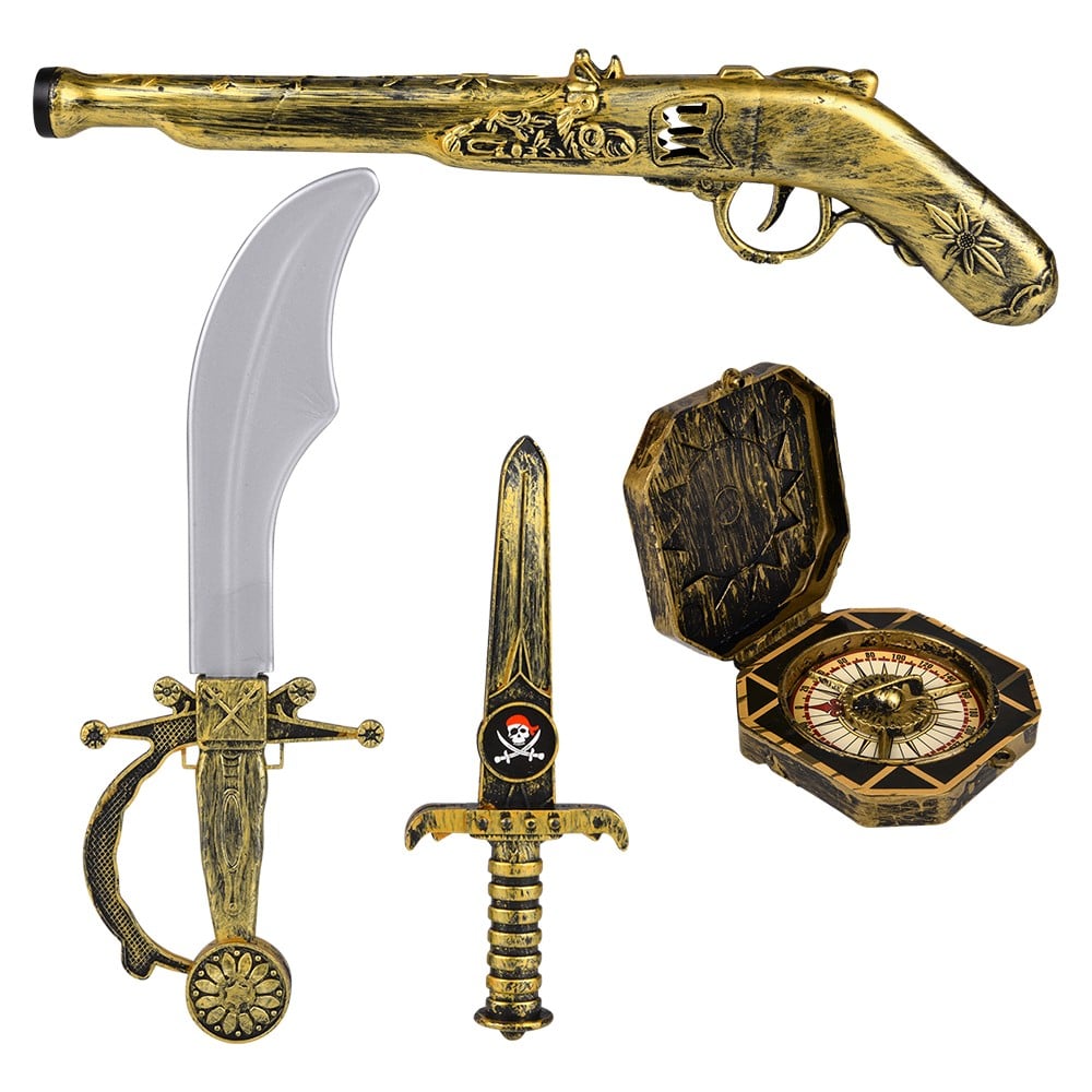 Pirate Pistol Set 5pcs/Set – Case of 1